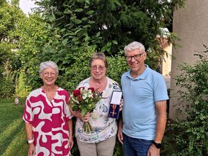 Luise Müller Monika Stöcklein und Jürger Greiner